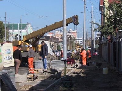 В Краснодаре улицу Тургенева сделают трехполосной
