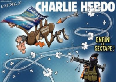 В сети появились карикатуры на теракт в Париже
