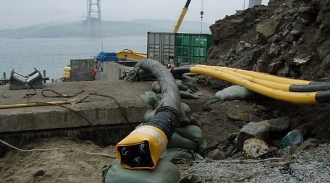 На энергомосту из Краснодарского края в Крым произошла серьезная авария