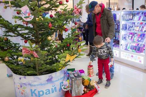 Благотворительная акция «Елки желаний» стартовала на Кубани